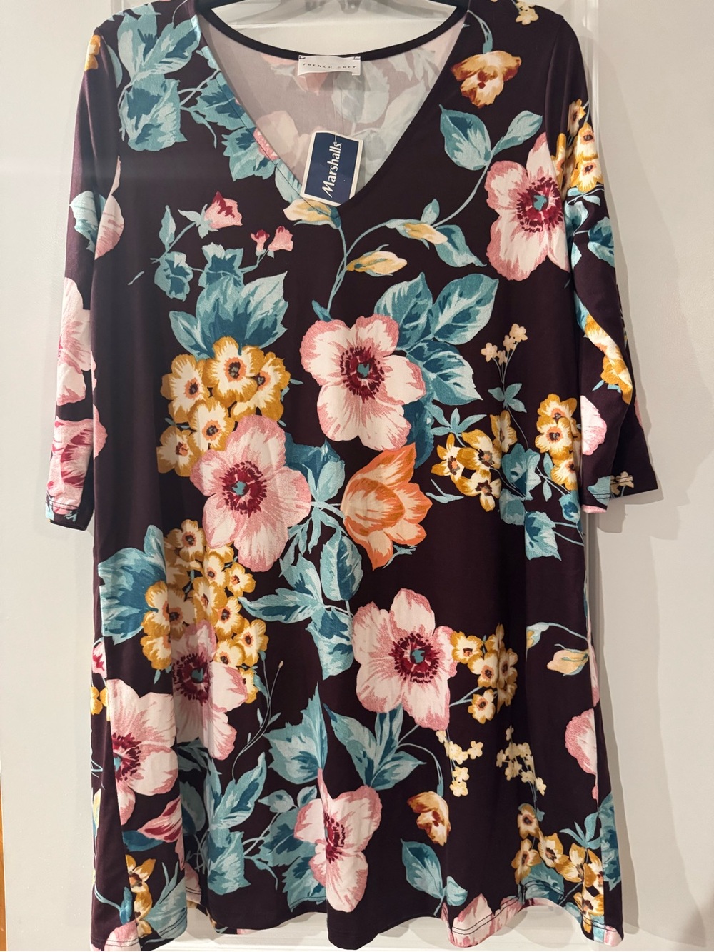 French grey women’s blouse